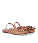 Zoe Clair Pink Slingback Ballet Flat Shoe