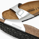 Birkenstock plateado madrid birko flor sandalias