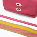 Zanellato rosa postina mini bolsa