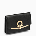 Ferragamo Gancini Business Card Holder Black