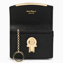 Ferragamo Gancini Business Card Holder Black