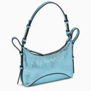 Zanellato Mita Bag In Blue Laminated Leather