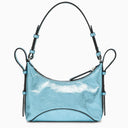 Zanellato Mita Bag In Blue Laminated Leather