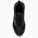 Ferragamo Low Black/Neon Green Trainer - Balardi
