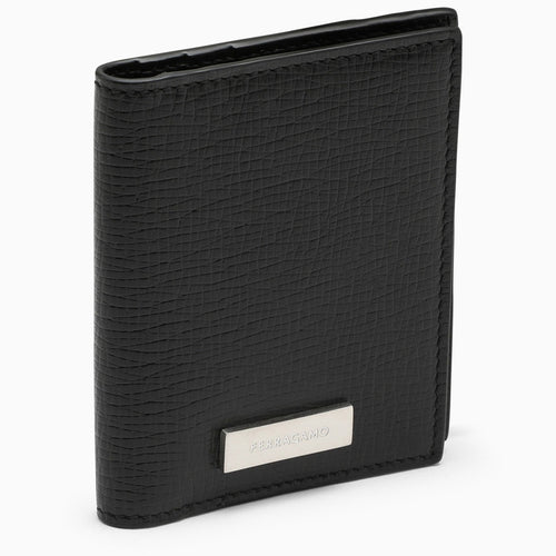 Calvin Klein Men's Saffiano Leather Card Case Bifold Wallet - Brown