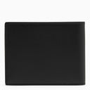Ferragamo Black Leather Wallet With Logo