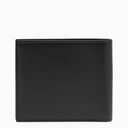 Ferragamo Black Leather Wallet With Logo