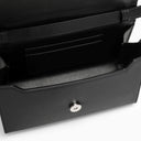 Ferragamo Black Leather Shoulder Bag