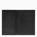 Ferragamo Black Leather Card Holder With Logo