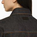 Ferragamo Dark Denim Single Breasted Jacket