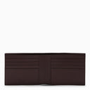 Ferragamo Bordeaux Leather Wallet With Logo