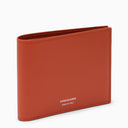 Ferragamo Terracotta Coloured Leather Wallet With Logo