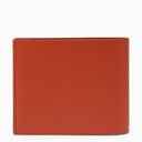 Ferragamo Terracotta Coloured Leather Wallet With Logo