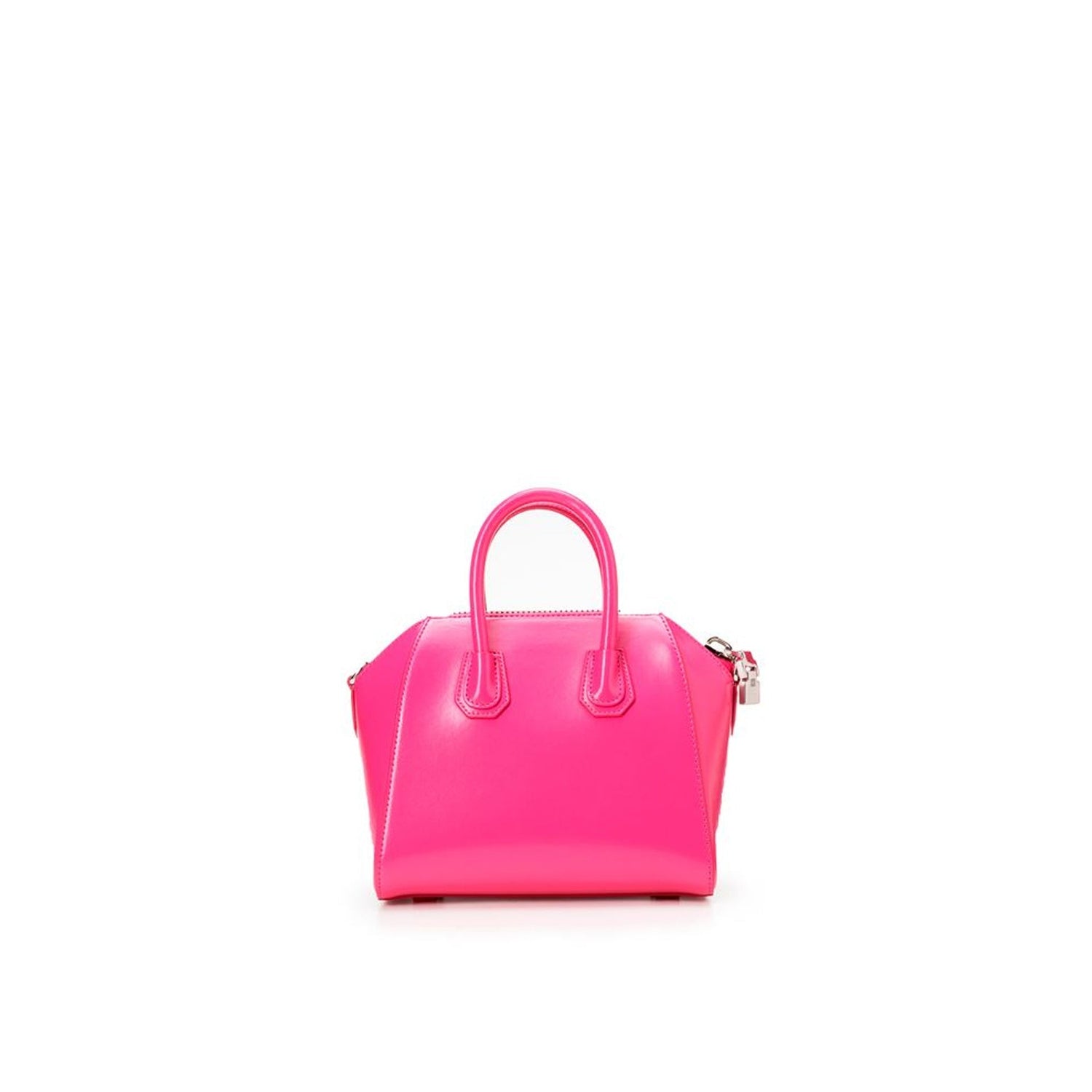 Givenchy Women's Mini Antigona Bag in Box Leather - Neon Pink One-Size