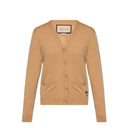 Gucci Wool Logo Cardigan