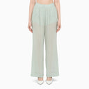 Rotate Birger Christensen Light Blue Trousers With Sequins - Balardi