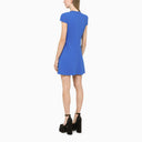 Versace Short Blue Cut Out Dress - Balardi