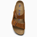 Birkenstock Mink Suede Arizona Slide