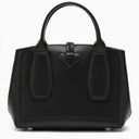 Longchamp Black Small Leather Roseau Satchel