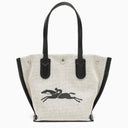 Longchamp Xs Essential Natural/Black Tote Bag