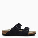 Birkenstock Slide Arizona Dark Blue Leather - Balardi