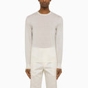 Zegna White Wool Long Sleeved Jumper