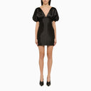 Rotate Birger Christensen Black Dress In Recycled Fabric