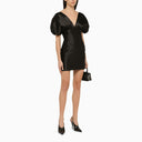 Rotate Birger Christensen Black Dress In Recycled Fabric