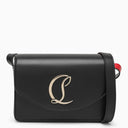 Christian Louboutin Black/Gold Leather Shoulder Bag
