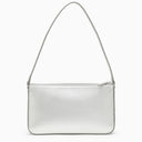 Christian Louboutin Silver Leather Shoulder Bag