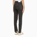 Re/Done 90's Ultra High Rise Skinny Jeans In Grey Cotton - Balardi