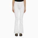 Mother The Weekender Fray White Denim Jeans