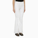 Mother The Weekender Fray White Denim Jeans