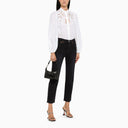 Re/Done Black Cropped Trousers