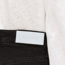 Re/Done Black Cropped Trousers