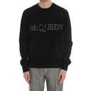 Maglioni di logo di cotone Alexander McQueen