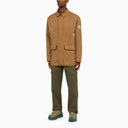 Moncler X Salehe Bembury Beige Harter Heighway Short Down Jacket