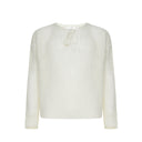 Saint Laurent Crochet Wool Pullover