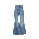 Chloe' Wide Leg Denim Jeans