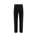 Salvatore Ferragamo Cotton And Silk Pants