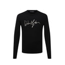 Dolce & Gabbana Logo Embroidered Wool Sweater