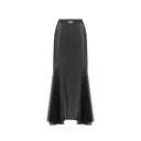 Saint Laurent Tulle Midi Skirt