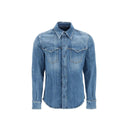 Dolce & Gabbana Cotton Denim Shirt