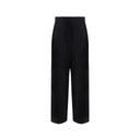 Salvatore Ferragamo Silk And Linen Pants