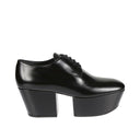 Prada Leather Platform Loafers