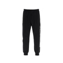 Pantaloni di cotone del logo Alexander McQueen