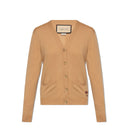 Gucci Wool Logo Cardigan