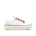 Lanvin Cotton Lace Up Sneakers