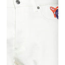 Dior Kenny Scharf patch jeans