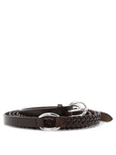 Orciani Woven Leather Belt - Balardi